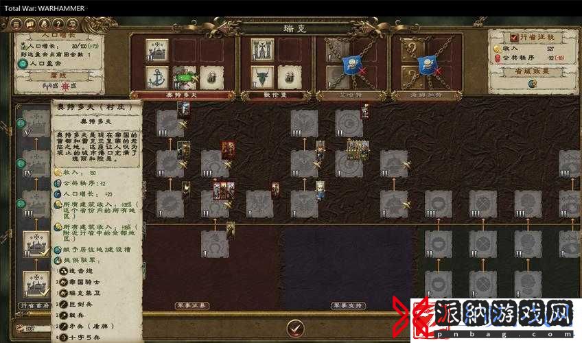 全面战争战锤：建筑提升收入攻略详解-注：简洁明了-直接突出主题