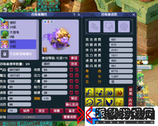 梦幻西游潘总一条龙打造服战谛听