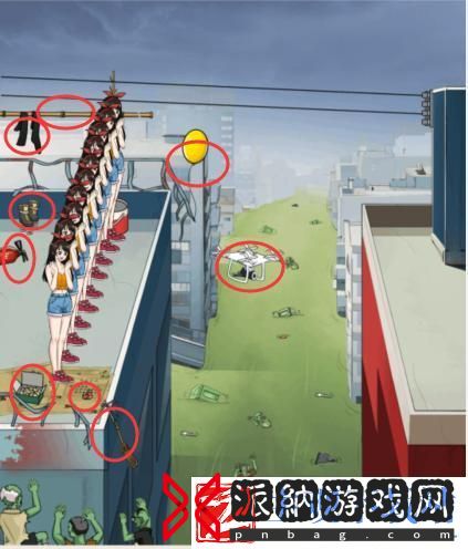 就我眼神好天台逃生通关方法