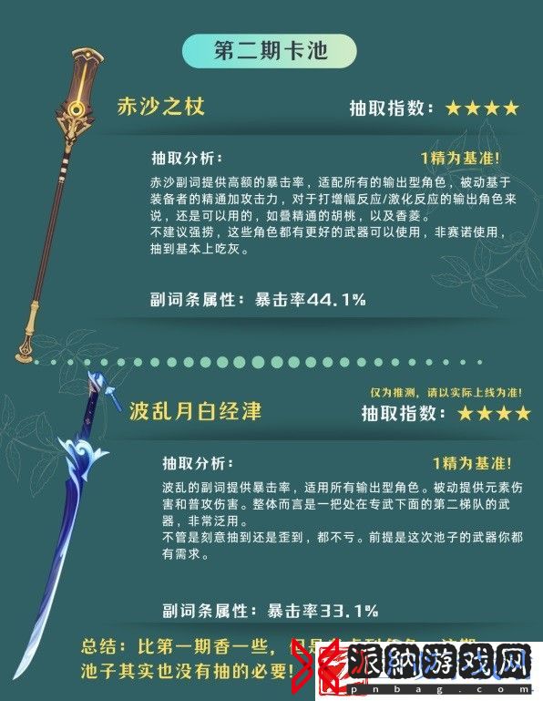 原神4.2版本卡池抽取推荐