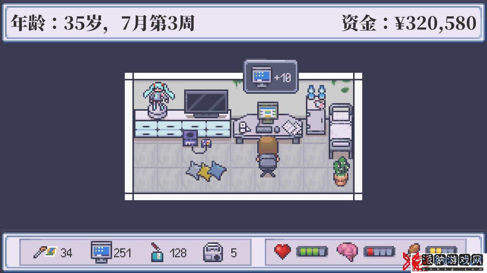 孤独的独立游戏开发者的一生Steam页面上线