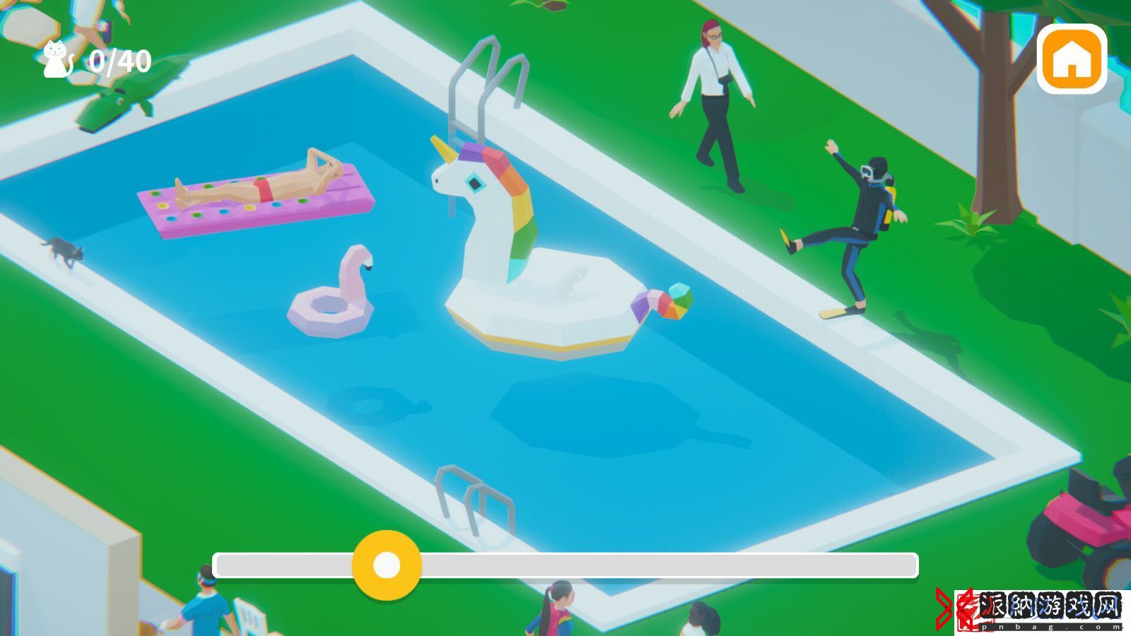 猫咪隐藏的时间轴Steam页面