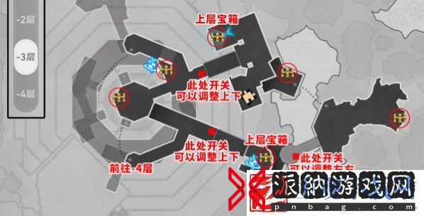 崩坏星穹铁道幽囚狱地图宝箱位置在哪