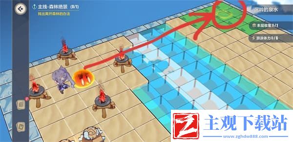 崩坏三沉吟的泉水火炬怎么解谜