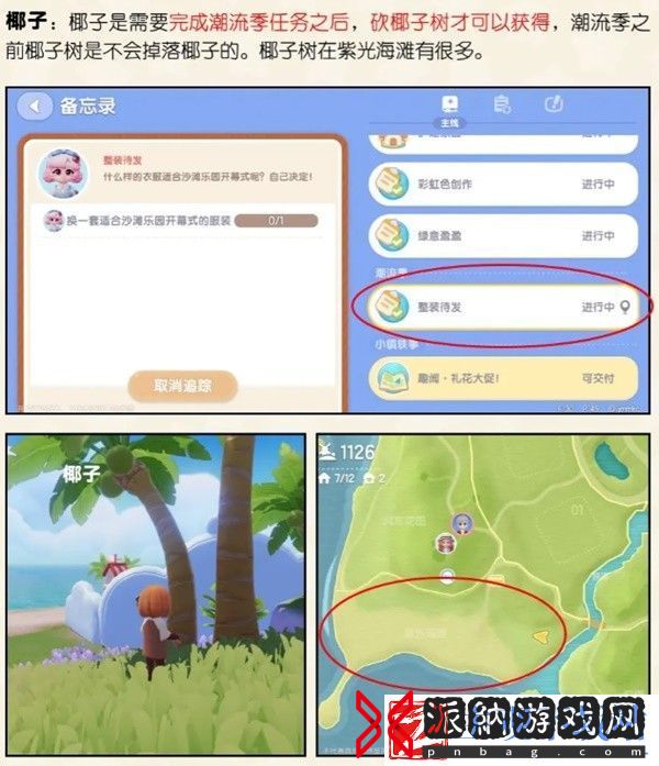 心动小镇椰子怎么获得