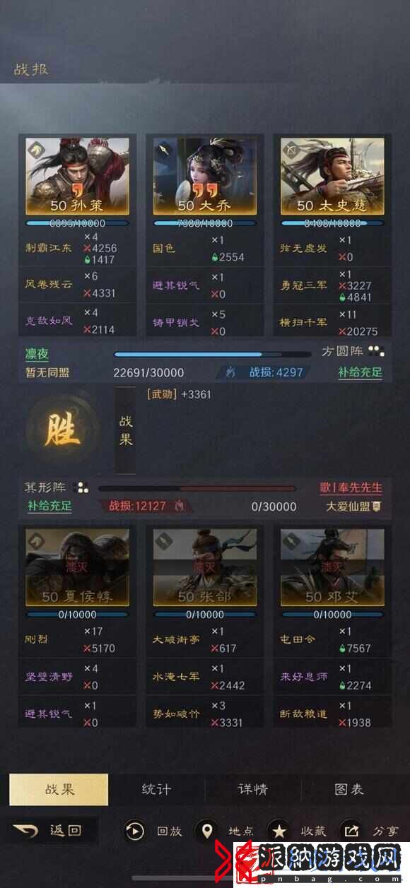 三国谋定天下大乔孙策太史慈阵容怎么搭配
