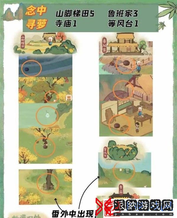桃源深处有人家愿念中寻萝最后一个找不到怎么解决