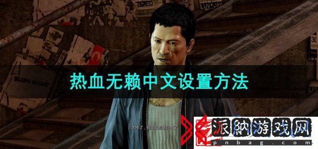 热血无赖中文怎么调