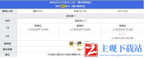 fgo五周年回忆关卡怎么打
