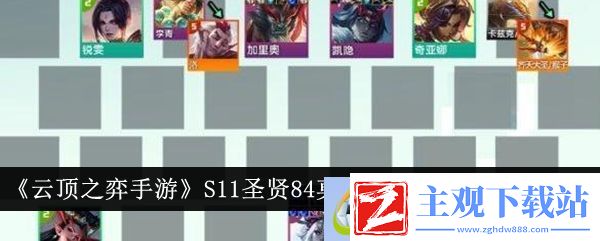 云顶之弈手游S11圣贤84莫甘娜阵容装备搭配一览-游戏问答