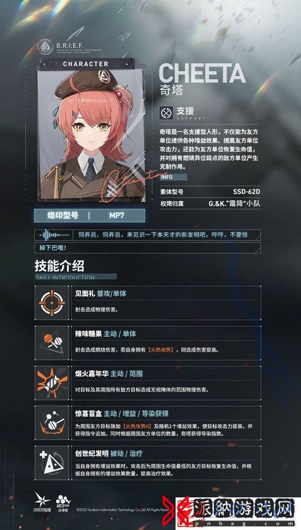 少女前线2追放全人物弱点属性研究及PVP攻略
