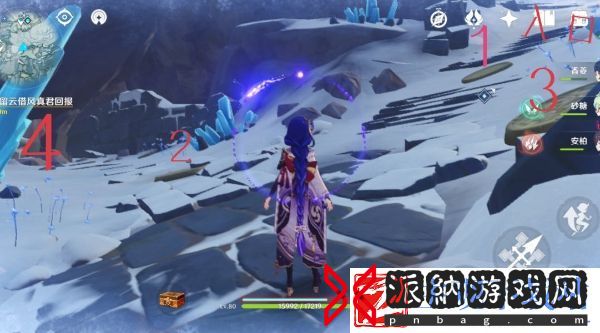 原神雪山气息踪迹食材位置介绍