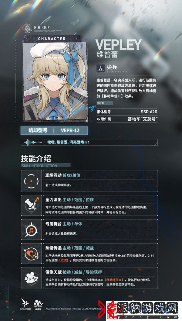 少女前线2追放全人物弱点属性研究及PVP攻略