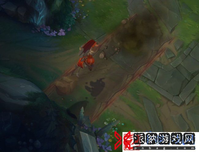 英雄联盟岩雀大招怎么上墙