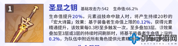 原神莱依拉怎么培养比较强