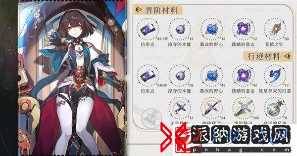崩坏星穹铁道雪衣培养素材大全