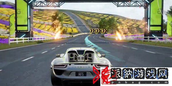 极品飞车集结缤纷花海怎么跑