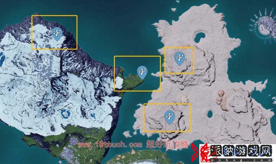 幻兽帕鲁全地图技能树位置一览