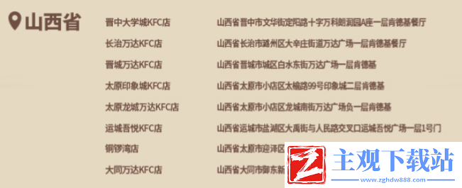 原神kfc2024主题店有哪些