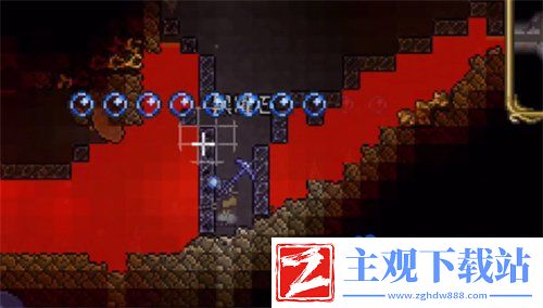 泰拉瑞亚怎么挖取黑曜石