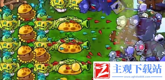 植物大战僵尸杂交版挑战模式第22关通关攻略