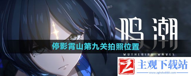 鸣潮停影霄山第九关拍照在哪