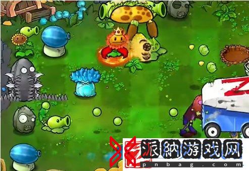 植物大战僵尸杂交版挑战模式43通关详解