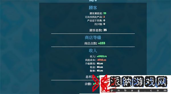 超市模拟器结束营业方法