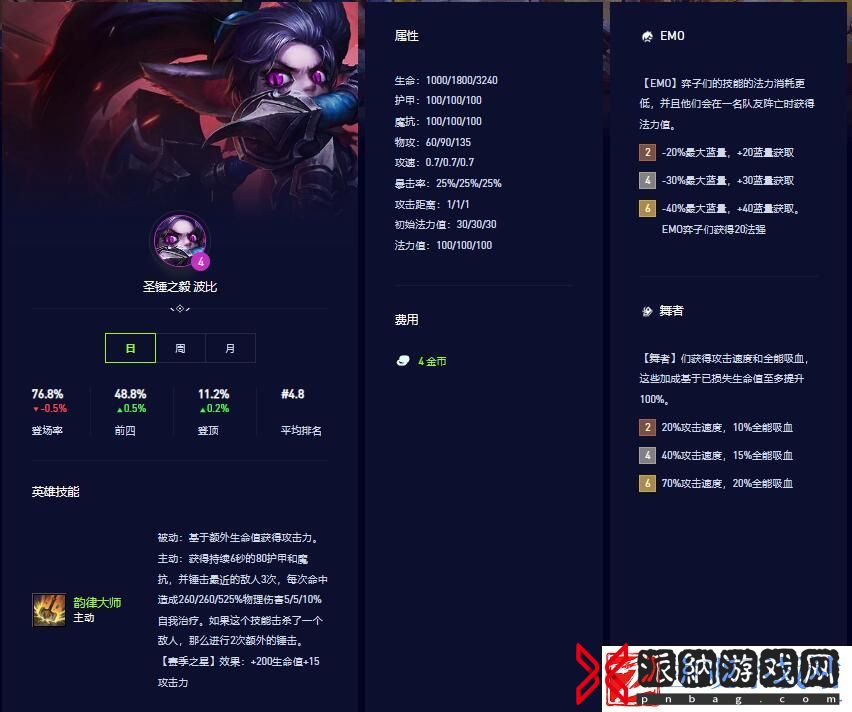 云顶之弈波比装备推荐