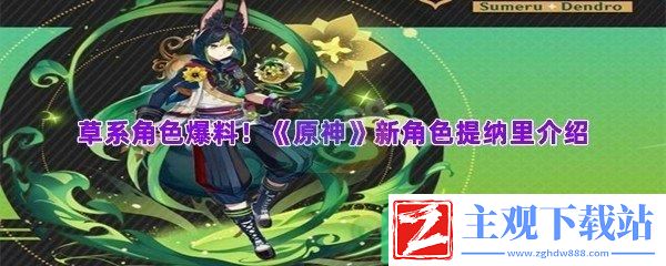 原神新角色提纳里是什么类型的