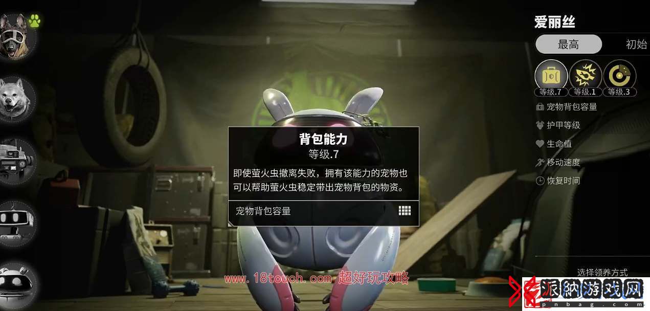 萤火突击宠物选什么好