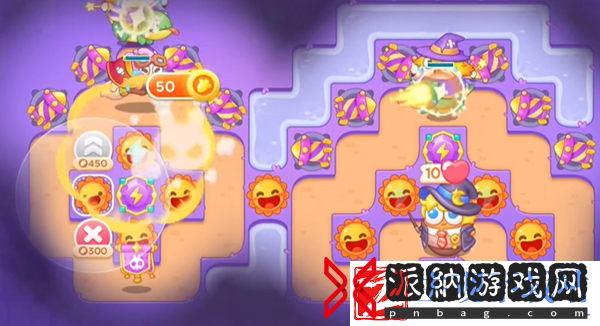 保卫萝卜4阿波与魔法宝藏第106关通关攻略