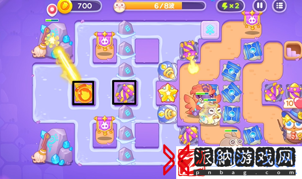 保卫萝卜4阿波与魔法宝藏第101关通关攻略