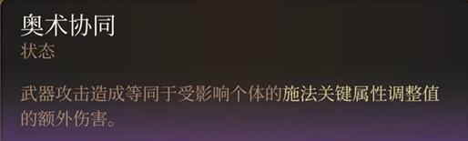 博德之门3奥术协同效果介绍