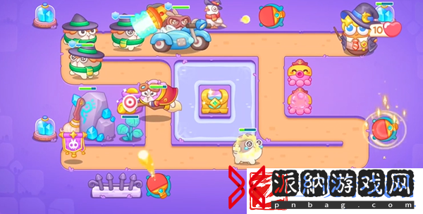 保卫萝卜4阿波与魔法宝藏第117关通关攻略