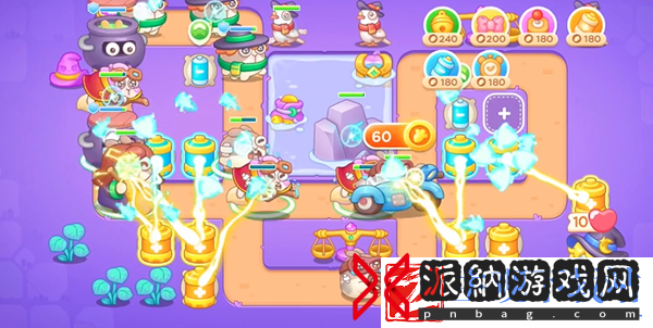 保卫萝卜4阿波与魔法宝藏第114关通关攻略