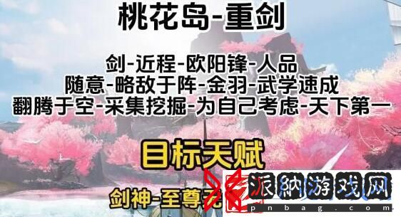 射雕全门派职业天赋推荐一览