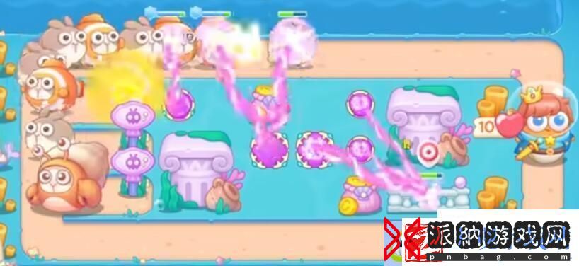 保卫萝卜4海的闺女第82关通关攻略