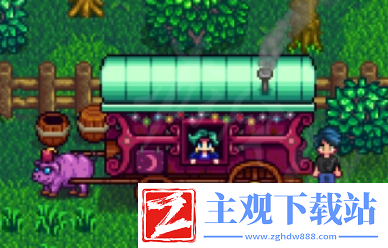 星露谷物语猪车在哪