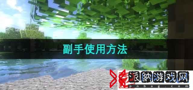 我的世界副手怎么使用