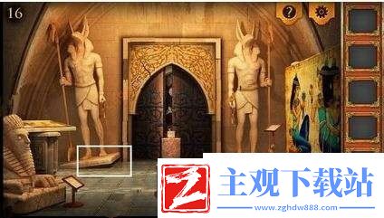 密室逃脱5逃出博物馆第十六关怎么过