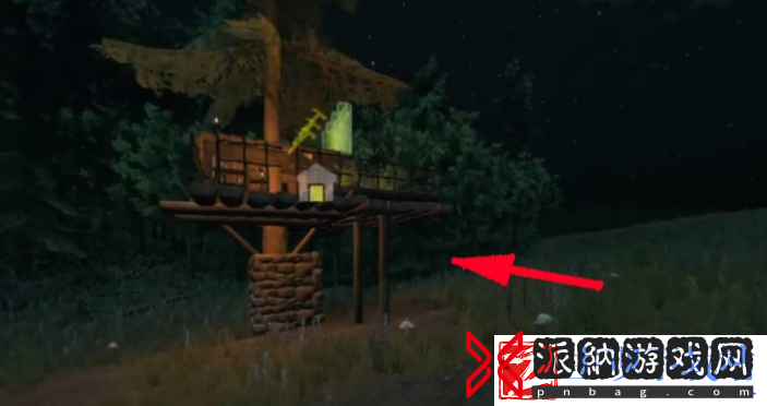 绿色地狱树屋怎么上去