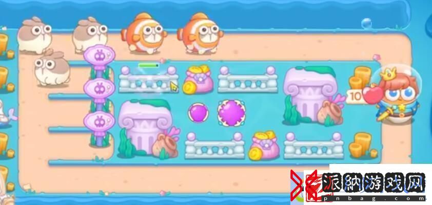 保卫萝卜4海的闺女第82关通关攻略