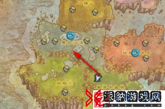 魔兽世界库什库什在哪