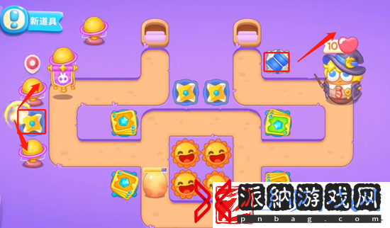 保卫萝卜4阿波与魔法宝藏第50关怎么过