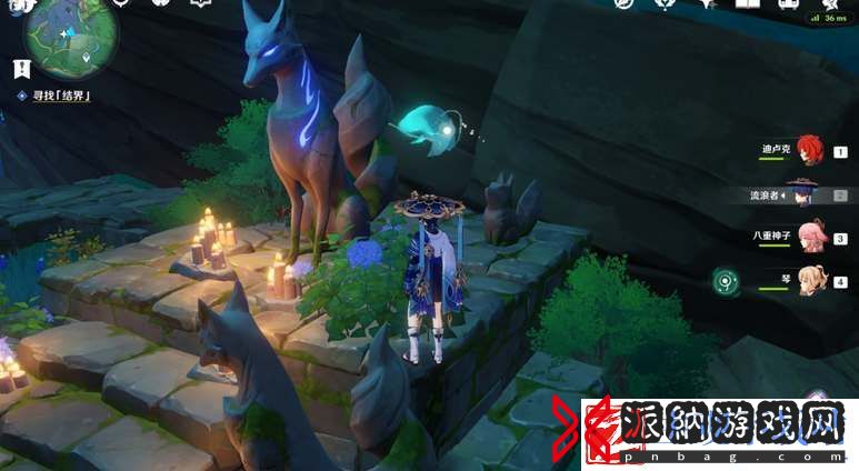 原神祭神奏上破除结界任务怎么过