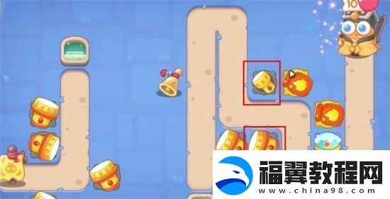 保卫萝卜4阿波道长第3关攻略