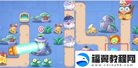 保卫萝卜4阿波道长第3关攻略