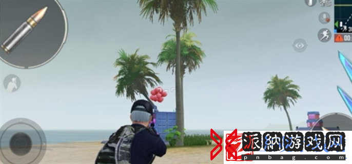 和平精英出生岛电音盛典击破气球位置在哪