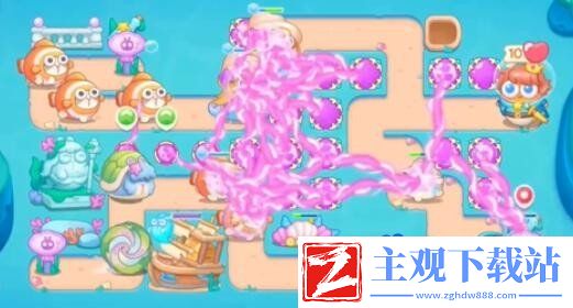 保卫萝卜4嗨钓度假岛第17关怎么过